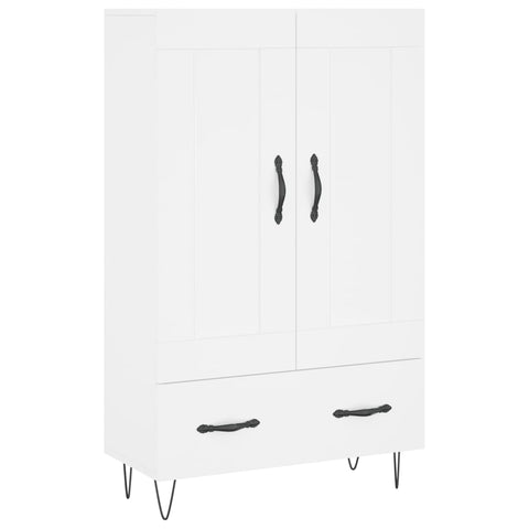 vidaXL Highboard Weiß 69,5x31x115 cm Holzwerkstoff