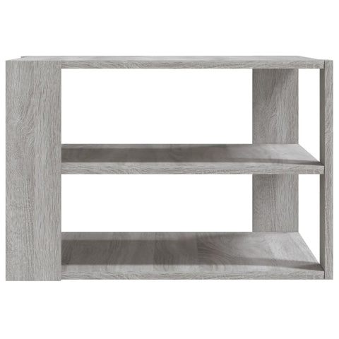 vidaXL Couchtisch Grau Sonoma 59,5x59,5x40 cm Holzwerkstoff