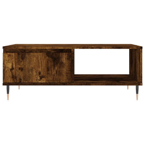 vidaXL Couchtisch Räuchereiche 90x60x35 cm Holzwerkstoff