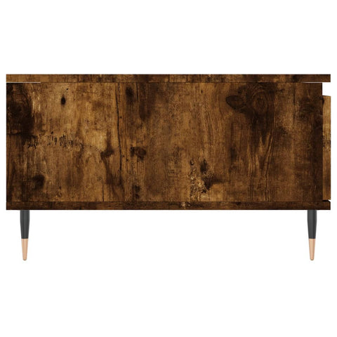 vidaXL Couchtisch Räuchereiche 90x60x35 cm Holzwerkstoff