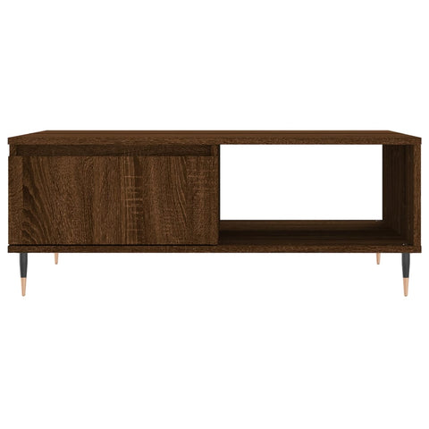 vidaXL Couchtisch Braun Eichen-Optik 90x60x35 cm Holzwerkstoff