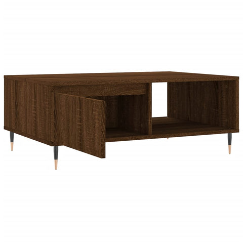 vidaXL Couchtisch Braun Eichen-Optik 90x60x35 cm Holzwerkstoff