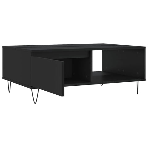 vidaXL Couchtisch Schwarz 90x60x35 cm Holzwerkstoff