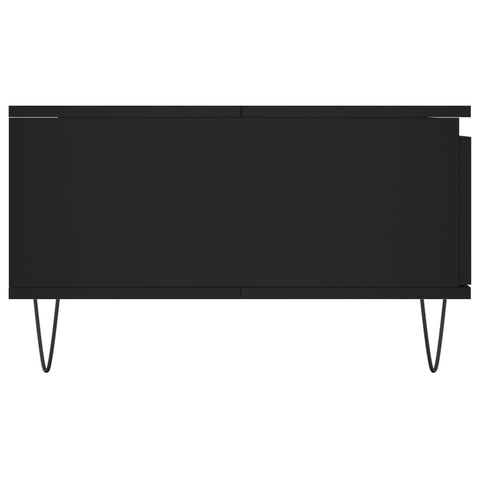 vidaXL Couchtisch Schwarz 90x60x35 cm Holzwerkstoff