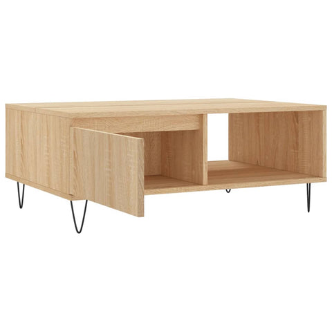 vidaXL Couchtisch Sonoma-Eiche 90x60x35 cm Holzwerkstoff