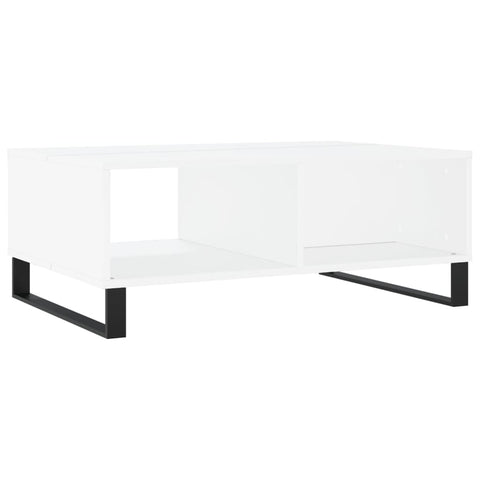 vidaXL Couchtisch Weiß 90x60x35 cm Holzwerkstoff