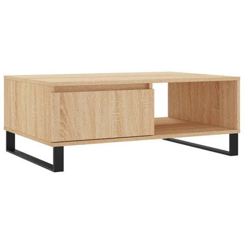 vidaXL Couchtisch Sonoma-Eiche 90x60x35 cm Holzwerkstoff