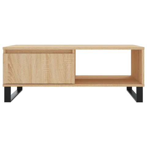 vidaXL Couchtisch Sonoma-Eiche 90x60x35 cm Holzwerkstoff