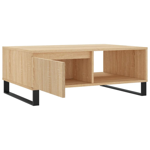 vidaXL Couchtisch Sonoma-Eiche 90x60x35 cm Holzwerkstoff