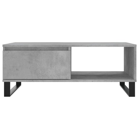 vidaXL Couchtisch Betongrau 90x60x35 cm Holzwerkstoff