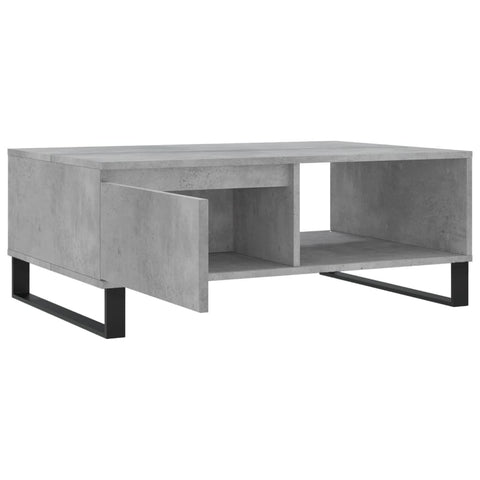 vidaXL Couchtisch Betongrau 90x60x35 cm Holzwerkstoff