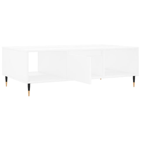 vidaXL Couchtisch Weiß 104x60x35 cm Holzwerkstoff