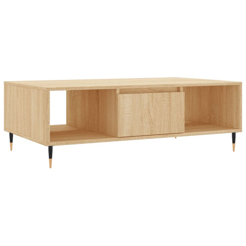 vidaXL Couchtisch Sonoma-Eiche 104x60x35 cm Holzwerkstoff