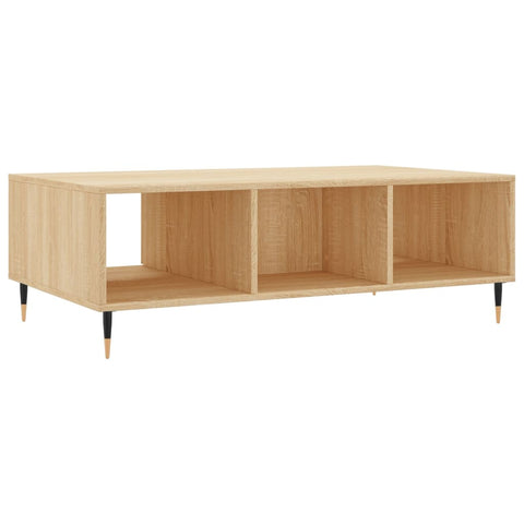 vidaXL Couchtisch Sonoma-Eiche 104x60x35 cm Holzwerkstoff