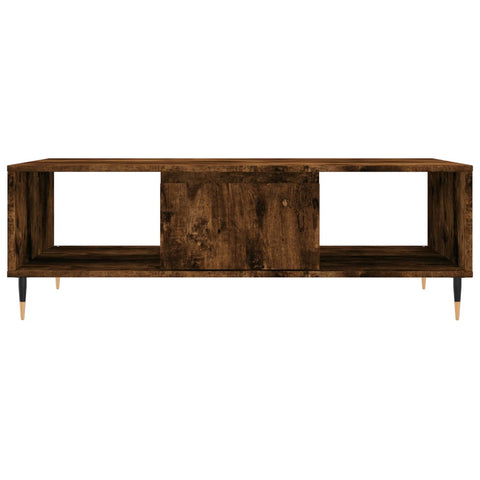 vidaXL Couchtisch Räuchereiche 104x60x35 cm Holzwerkstoff