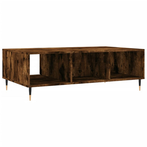 vidaXL Couchtisch Räuchereiche 104x60x35 cm Holzwerkstoff