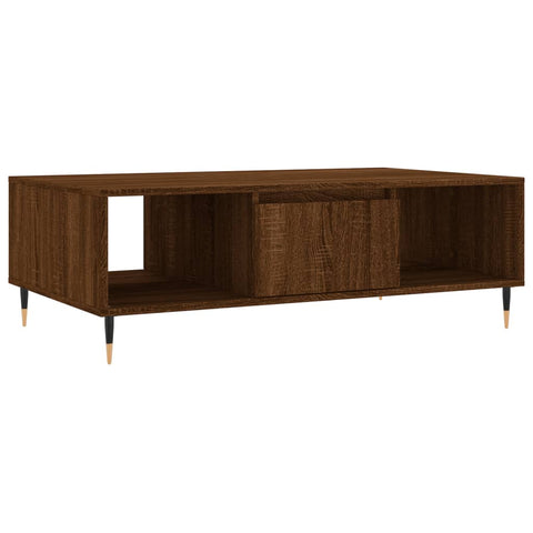 vidaXL Couchtisch Braun Eichen-Optik 104x60x35 cm Holzwerkstoff