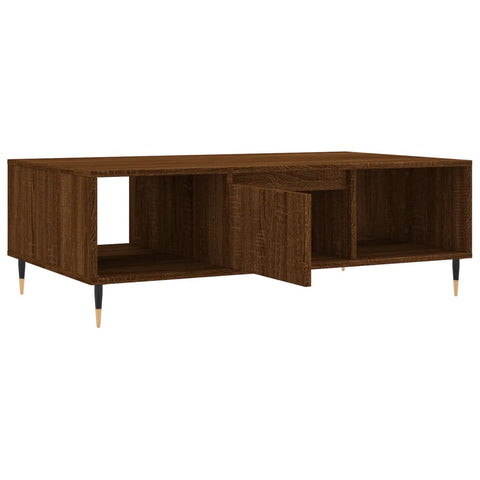 vidaXL Couchtisch Braun Eichen-Optik 104x60x35 cm Holzwerkstoff