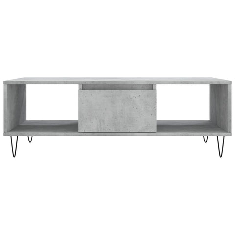 vidaXL Couchtisch Betongrau 104x60x35 cm Holzwerkstoff