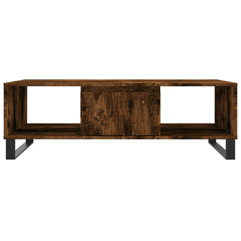 vidaXL Couchtisch Räuchereiche 104x60x35 cm Holzwerkstoff