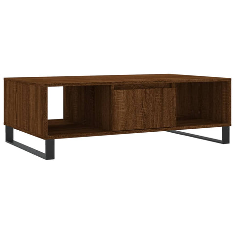 vidaXL Couchtisch Braun Eichen-Optik 104x60x35 cm Holzwerkstoff