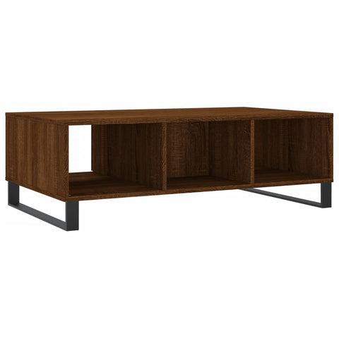 vidaXL Couchtisch Braun Eichen-Optik 104x60x35 cm Holzwerkstoff