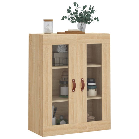 vidaXL Wandschrank Sonoma-Eiche 69,5x34x90 cm