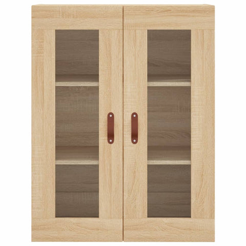 vidaXL Wandschrank Sonoma-Eiche 69,5x34x90 cm