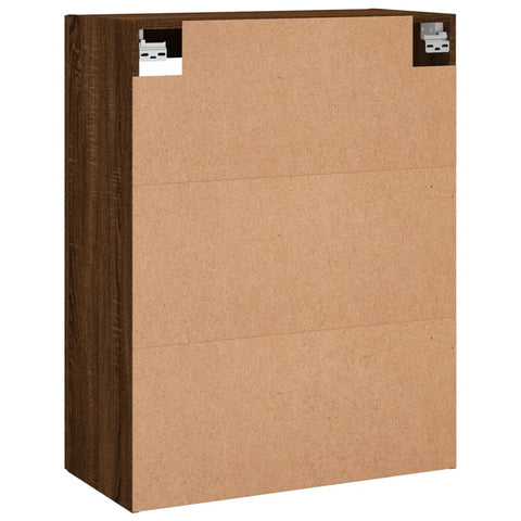 vidaXL Wandschrank Braun Eichen-Optik 69,5x34x90 cm