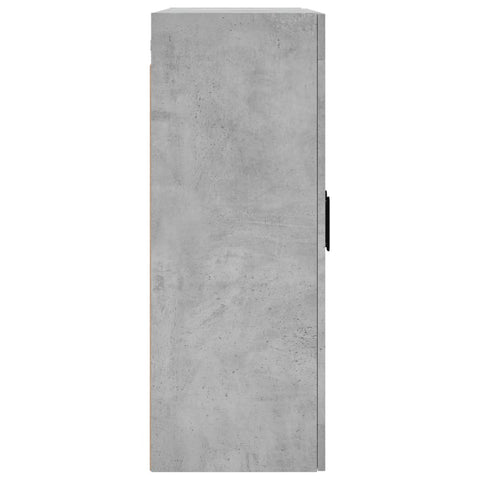 vidaXL Wandschrank Betongrau 69,5x34x90 cm