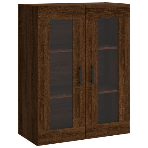 vidaXL Wandschrank Braun Eichen-Optik 69,5x34x90 cm