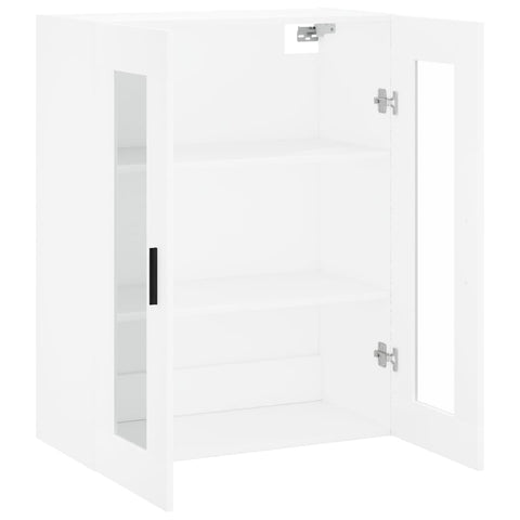 vidaXL Wandschrank Weiß 69,5x34x90 cm