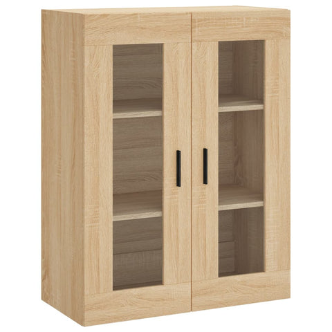 vidaXL Wandschrank Sonoma-Eiche 69,5x34x90 cm