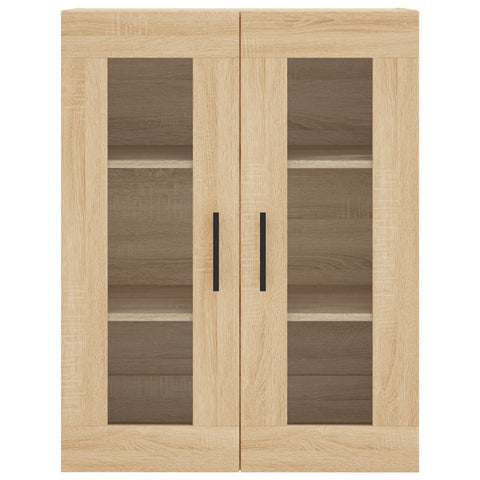 vidaXL Wandschrank Sonoma-Eiche 69,5x34x90 cm