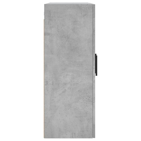 vidaXL Wandschrank Betongrau 69,5x34x90 cm