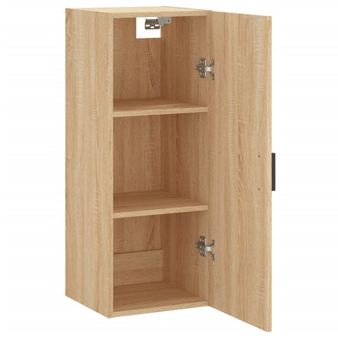 vidaXL Wandschrank Sonoma-Eiche 34,5x34x90 cm