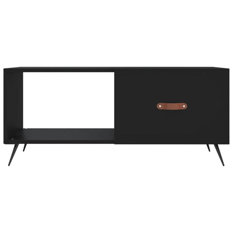 vidaXL Couchtisch Schwarz 90x50x40 cm Holzwerkstoff