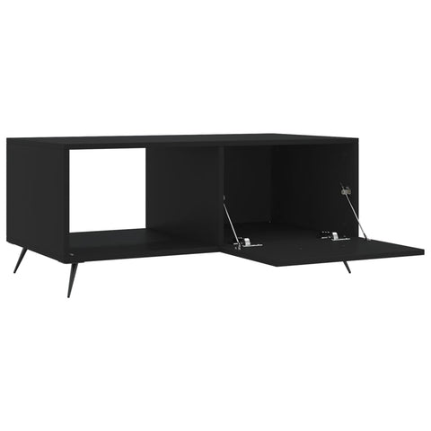 vidaXL Couchtisch Schwarz 90x50x40 cm Holzwerkstoff