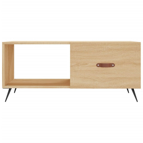 vidaXL Couchtisch Sonoma-Eiche 90x50x40 cm Holzwerkstoff