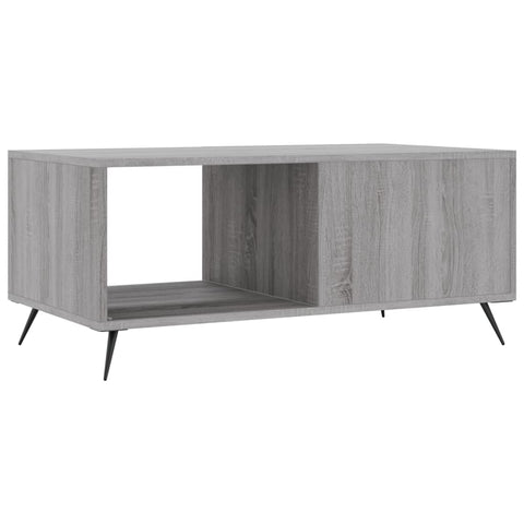 vidaXL Couchtisch Grau Sonoma 90x50x40 cm Holzwerkstoff