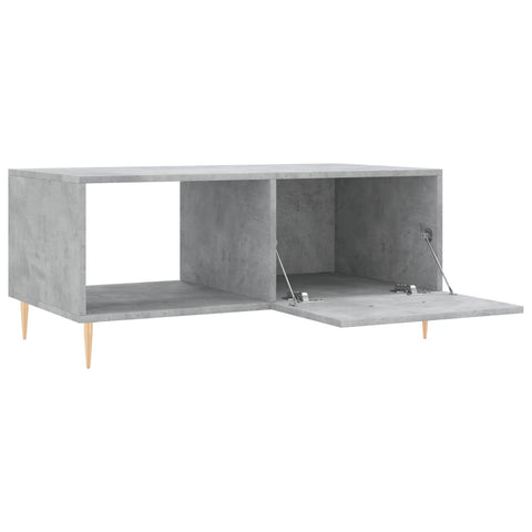 vidaXL Couchtisch Betongrau 90x50x40 cm Holzwerkstoff