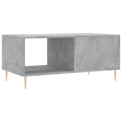 vidaXL Couchtisch Betongrau 90x50x40 cm Holzwerkstoff