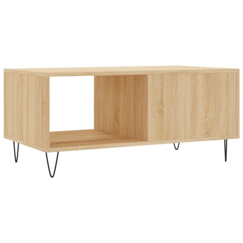 vidaXL Couchtisch Sonoma-Eiche 90x50x40 cm Holzwerkstoff