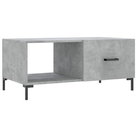 vidaXL Couchtisch Betongrau 90x50x40 cm Holzwerkstoff