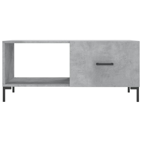 vidaXL Couchtisch Betongrau 90x50x40 cm Holzwerkstoff