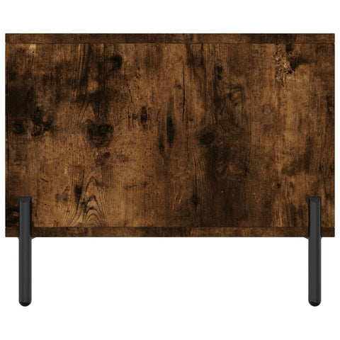 vidaXL Couchtisch Räuchereiche 90x50x40 cm Holzwerkstoff