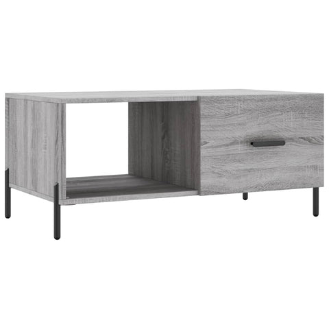 vidaXL Couchtisch Grau Sonoma 90x50x40 cm Holzwerkstoff