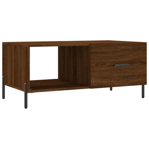 vidaXL Couchtisch Braun Eichen-Optik 90x50x40 cm Holzwerkstoff