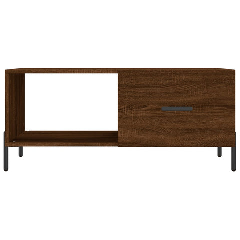 vidaXL Couchtisch Braun Eichen-Optik 90x50x40 cm Holzwerkstoff