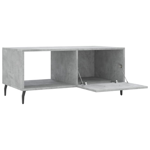 vidaXL Couchtisch Betongrau 90x50x40 cm Holzwerkstoff